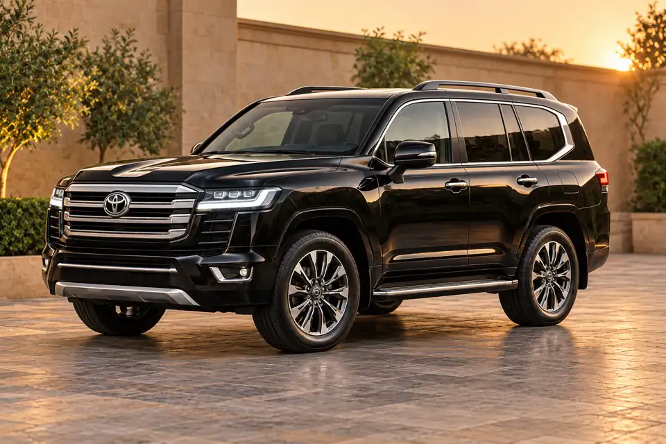 Black Toyota Land Cruiser
